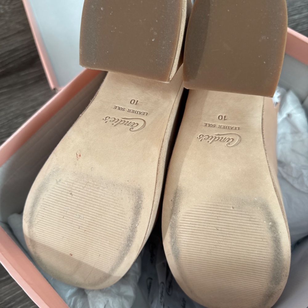 Candies Lushy Platform Heel Natural Women’s 10 - Picture 7 of 7